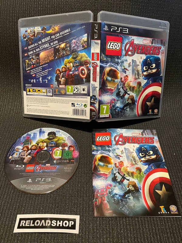LEGO Marvel Avengers PS3 (käytetty) CiB