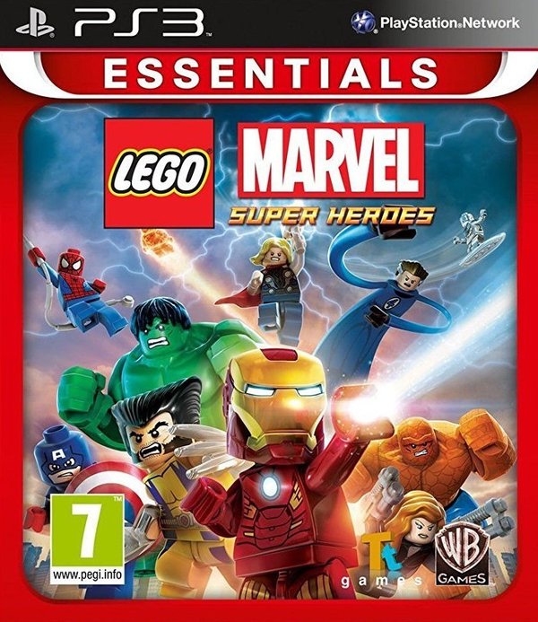 Lego Marvel Superheroes Essentials PS3 (käytetty)