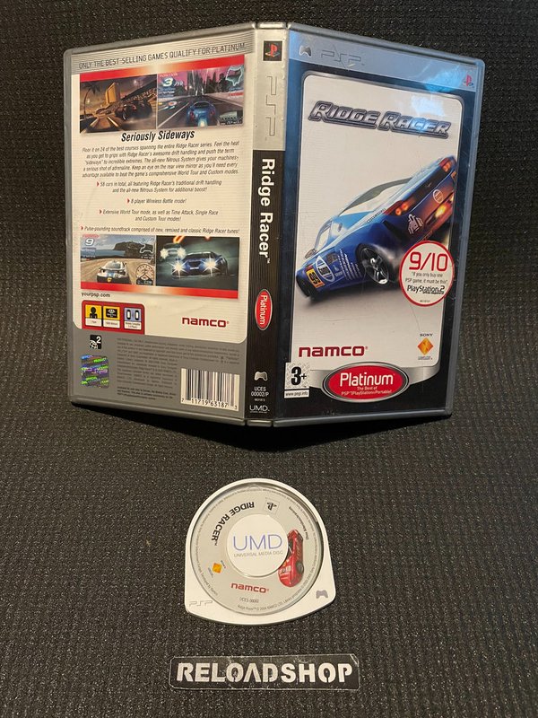 Ridge Racer Platinum PSP (käytetty)