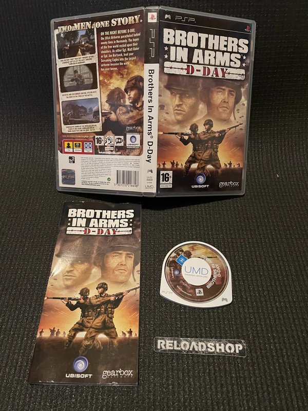Brothers In Arms D-Day PSP (käytetty) CiB