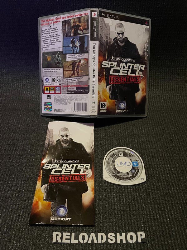 Tom Clancy's Splinter Cell Essentials PSP (käytetty) CiB