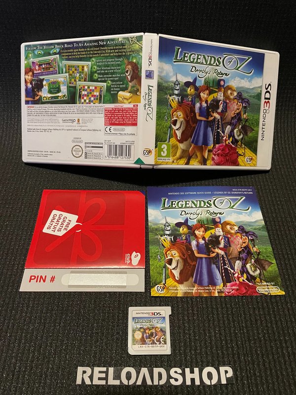 Legends of Oz Dorothy's Return 3DS (käytetty)