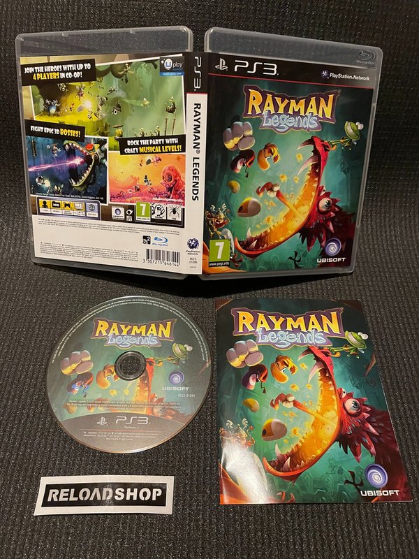 Rayman Legends PS3 (käytetty) CiB