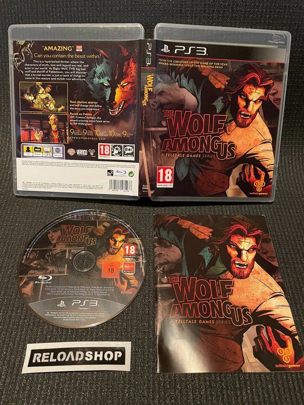 The Wolf Among Us PS3 (käytetty) CiB
