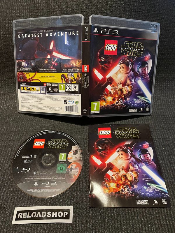 Lego Star Wars The Force Awakens PS3 (käytetty) CiB