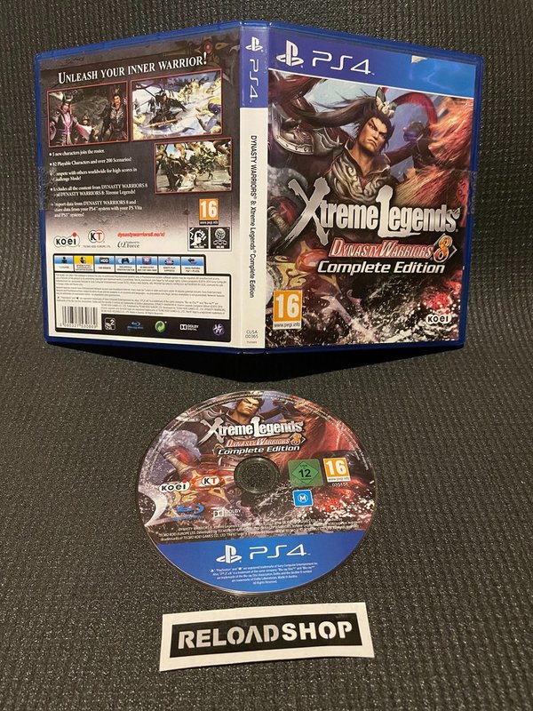 Dynasty Warriors 8 Xtreme Legends Complete Edition PS4 (käytetty)
