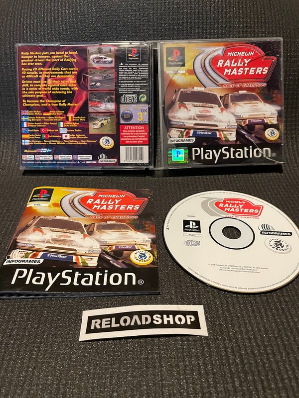 Rally Masters PS1 (käytetty) CiB