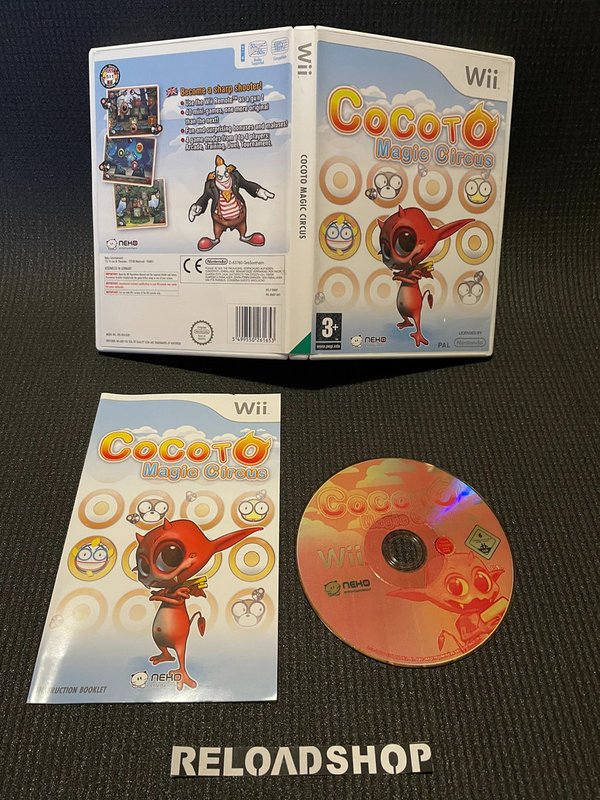 Cocoto Magic Circus Wii (käytetty) - CiB