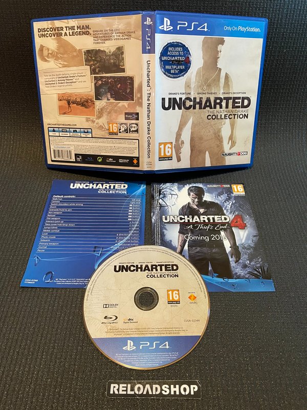 Uncharted The Nathan Drake Collection PS4 (käytetty) - CIB
