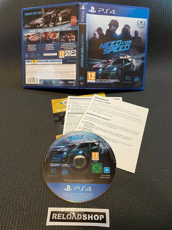 Need for Speed - Nordic PS4 (käytetty) CIB