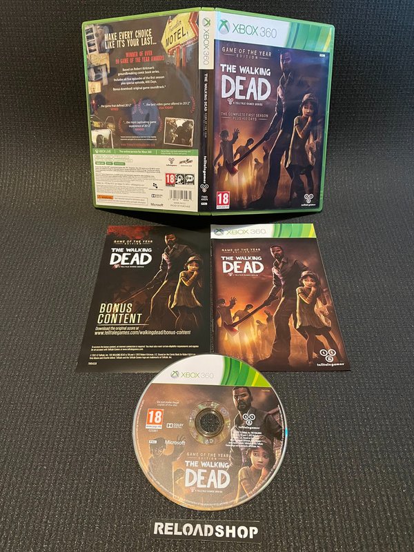The Walking Dead Game of the Year Edition Xbox 360 (käytetty) CiB