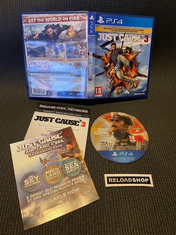 Just Cause 3 PS4 (käytetty) - CiB