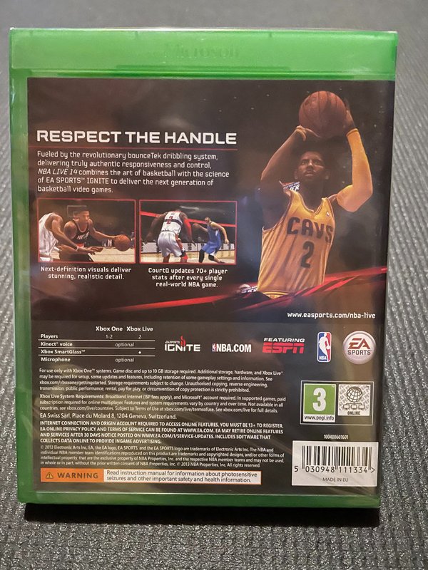 NBA Live 14 Xbox One - UUSI