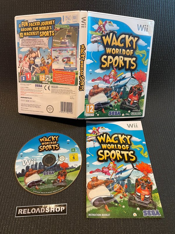 Wacky World Of Sports Wii (käytetty) CiB