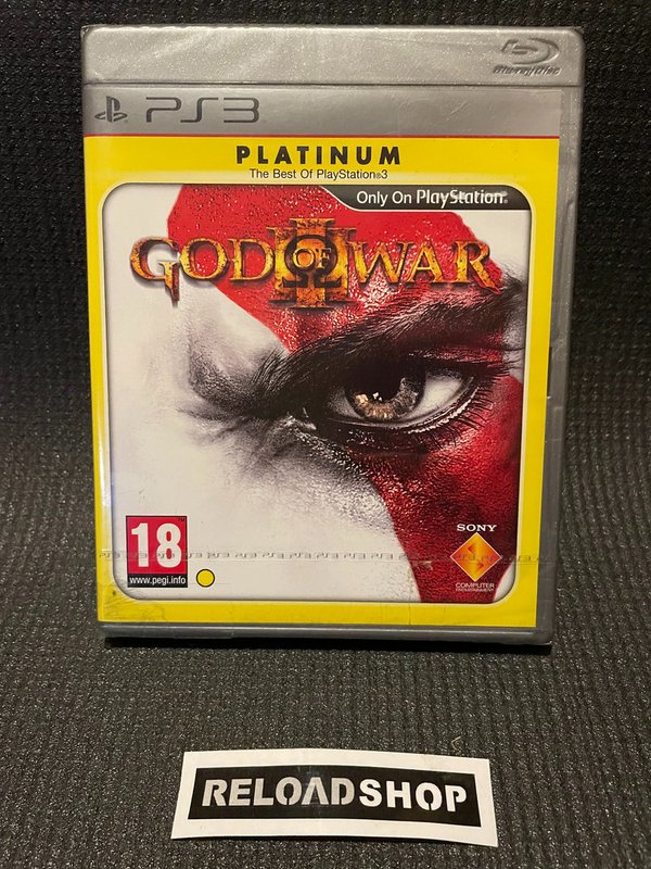 God of War III Platinum PS3 - UUSI