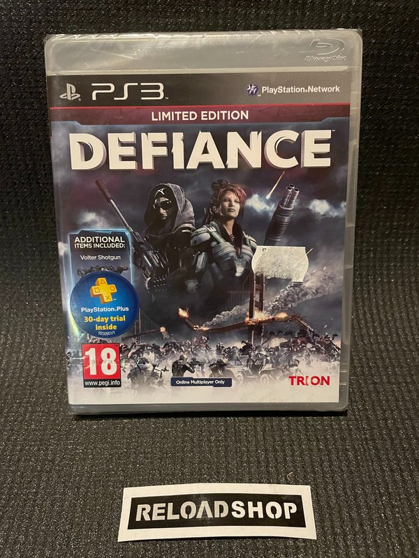 Defiance Limited Edition PS3 - UUSI