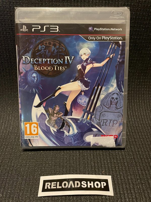 Deception IV Blood Ties PS3 - UUSI