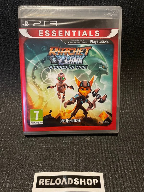 Ratchet & Clank A Crack in Time Essentials PS3 - UUSI