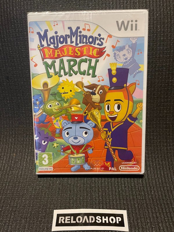 Major Minor's Majestic March Wii - UUSI