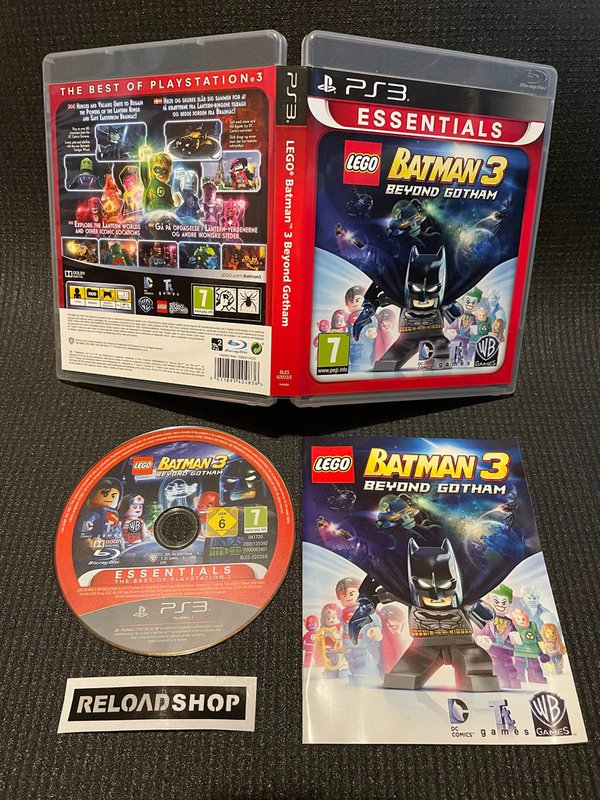 Lego Batman 3 Beyond Gotham Essentials PS3 (käytetty) CiB