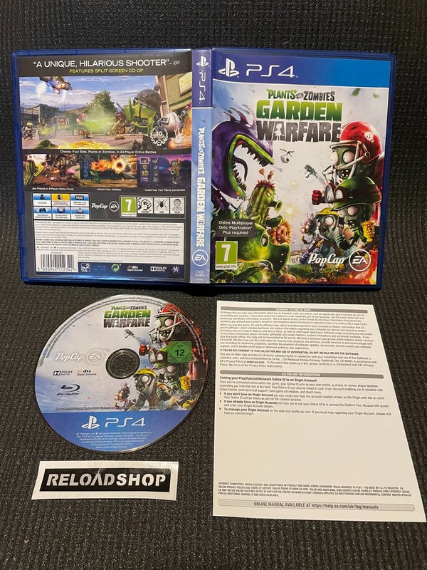 Plants Vs Zombies Garden Warfare PS4 (käytetty)