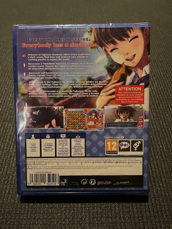 Kotodama The 7 Mysteries of Fujisawa PS4 - UUSI