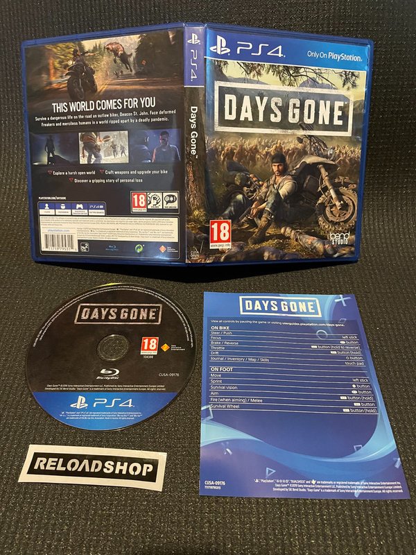 Days Gone PS4 (käytetty) CiB