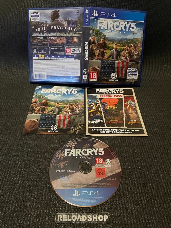 Far Cry 5 PS4 (käytetty) CiB