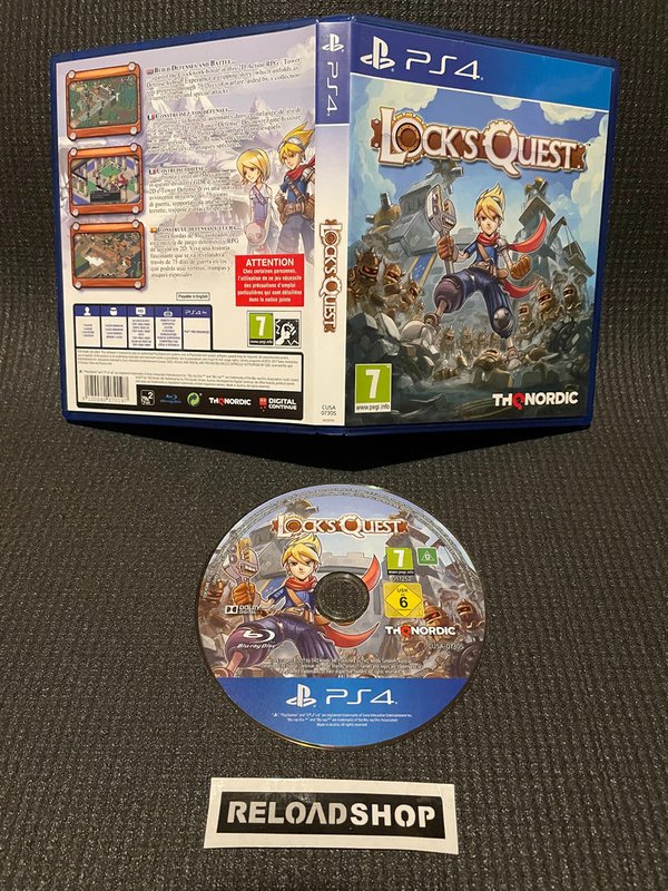Lock's Quest PS4 (käytetty)