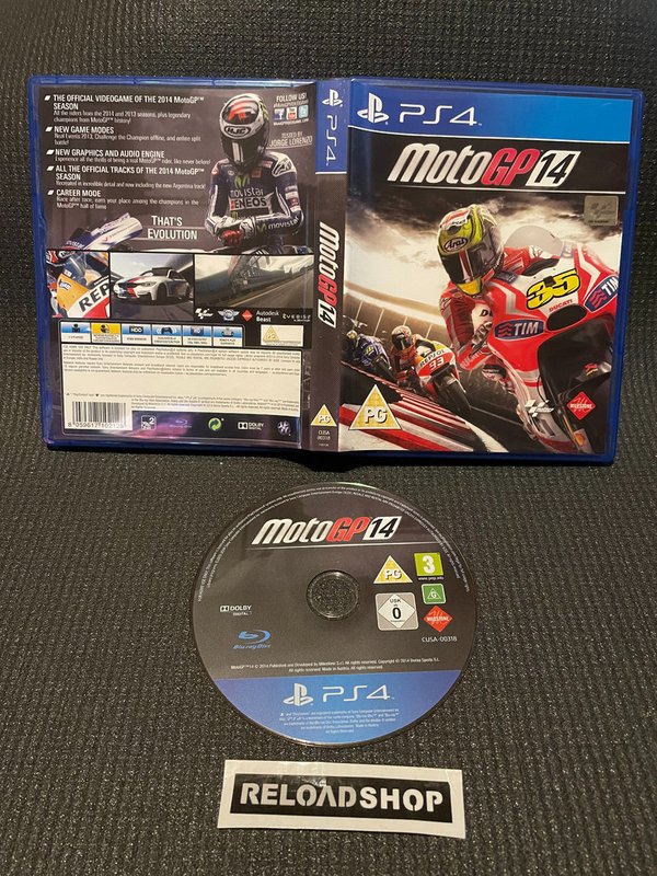 MotoGP 14 PS4 (käytetty)