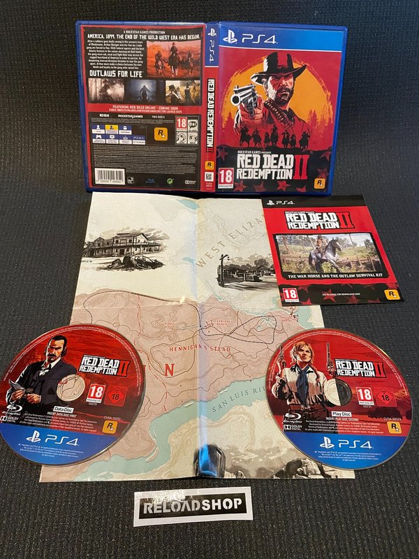 Red Dead Redemption 2 PS4 (käytetty) CIB