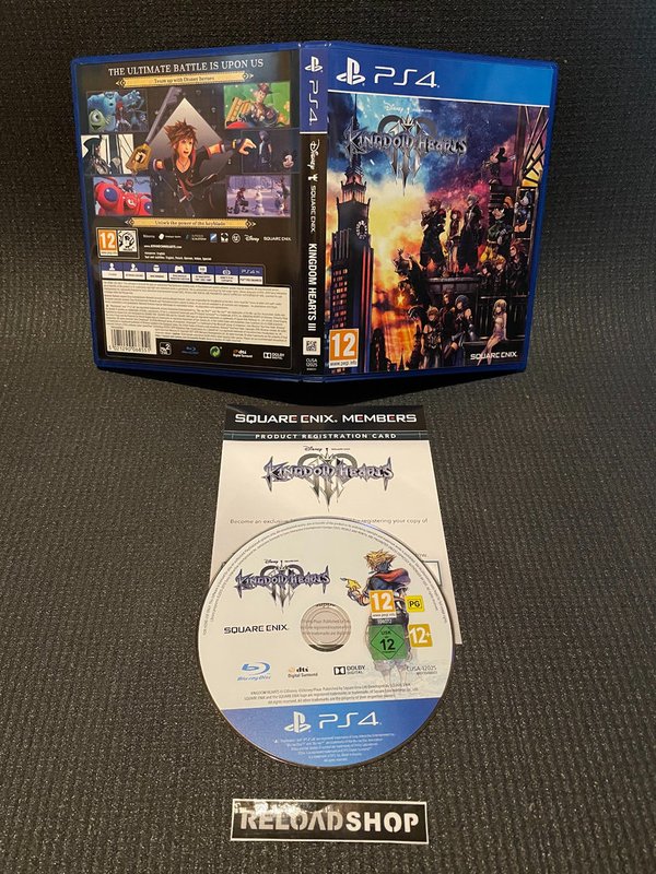 Kingdom Hearts III PS4 (käytetty) CIB