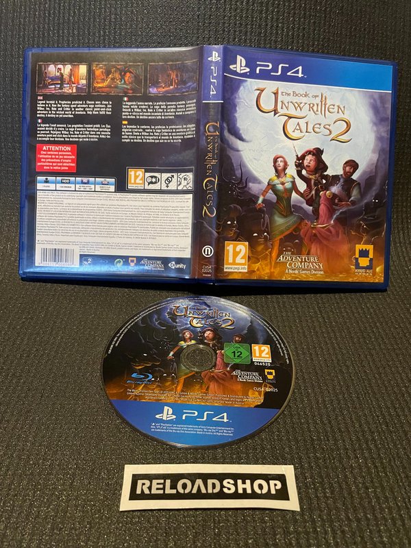 The Book of Unwritten Tales 2 PS4 (käytetty)