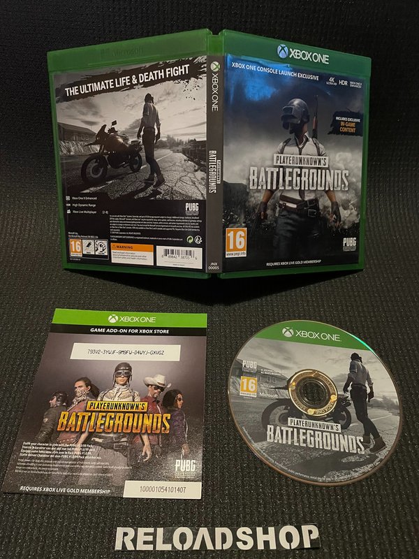 PlayerUnknown's Battlegrounds Xbox One (käytetty)