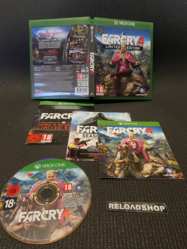 Far Cry 4 - Limited Editon Xbox One (käytetty) CIB