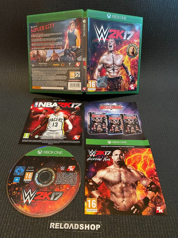 WWE 2K17 Xbox One (käytetty) CIB