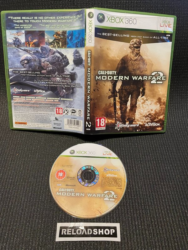 Call of Duty Modern Warfare 2 Xbox 360 (käytetty)
