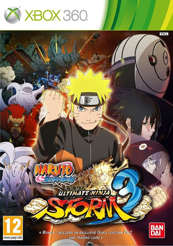 Naruto Shippuden Ultimate Ninja Storm 3 Xbox 360 (käytetty) CiB