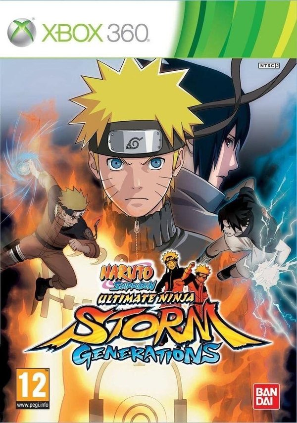 Naruto Shippuden Ultimate Ninja Storm Generations Xbox 360 (käytetty) CiB