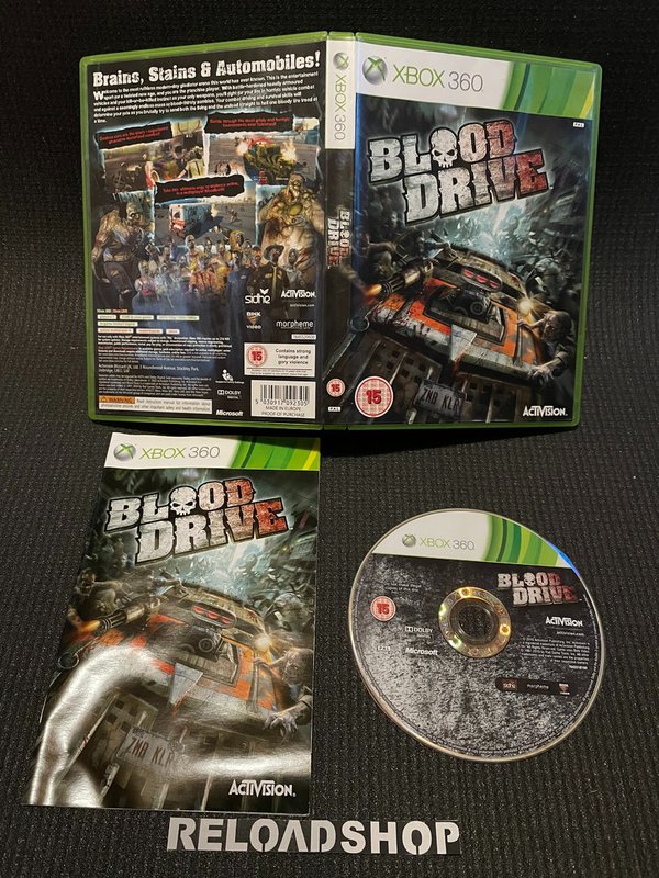 Blood Drive Xbox 360 (käytetty) CiB
