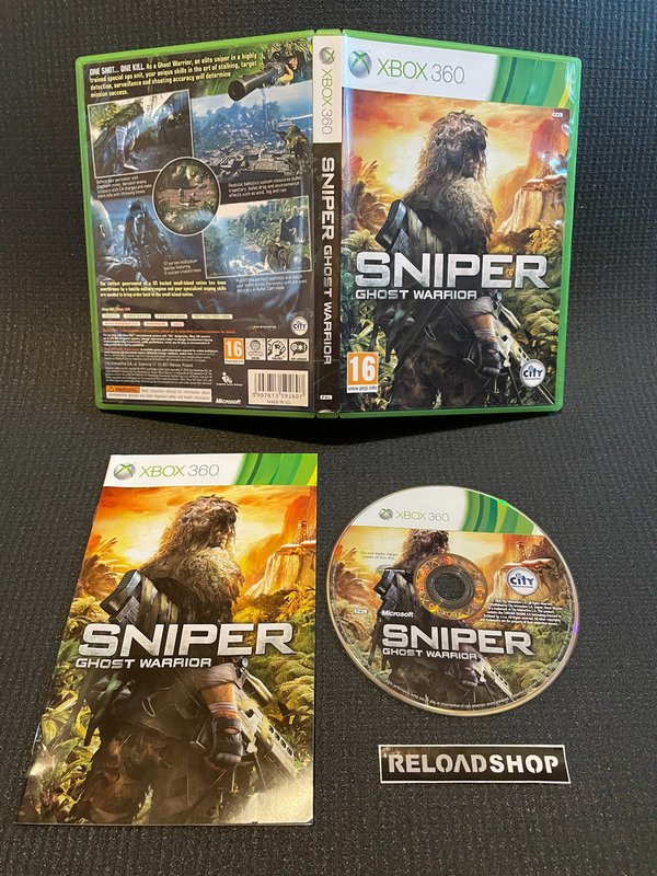 Sniper Ghost Warrior Xbox 360 (käytetty) CiB