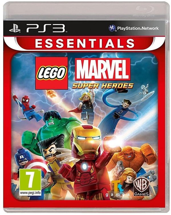 Lego Marvel Super heroes Essentials PS3 (käytetty)