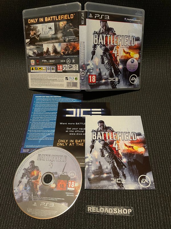 Battlefield 4 PS3 (käytetty) CiB