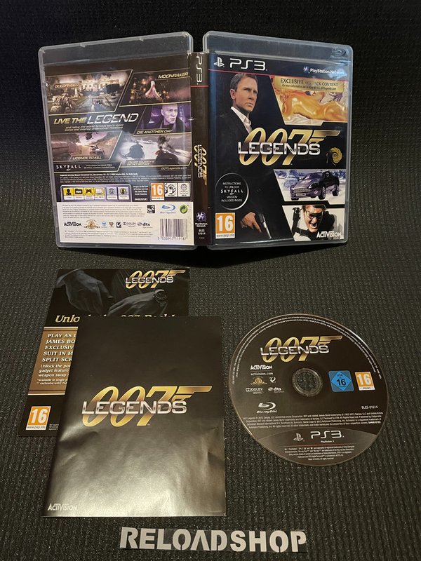 007 Legends PS3 (käytetty) CiB
