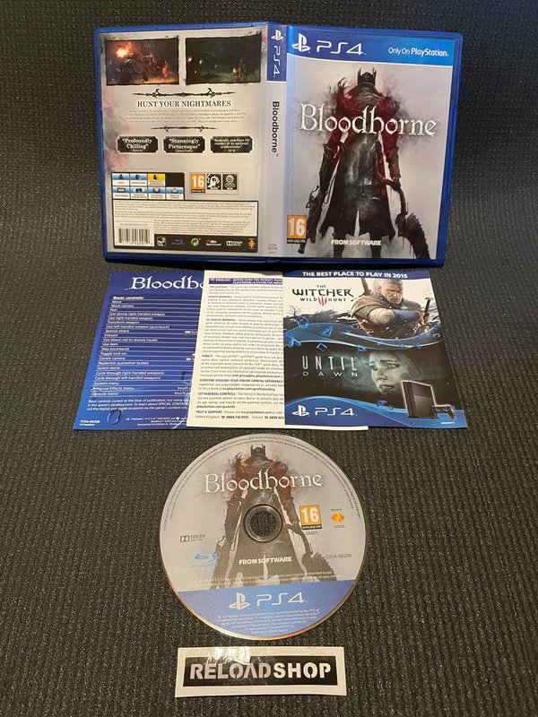 Bloodborne PS4 (käytetty) CiB