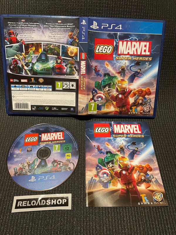 LEGO Marvel Super Heroes PS4 (käytetty) CiB