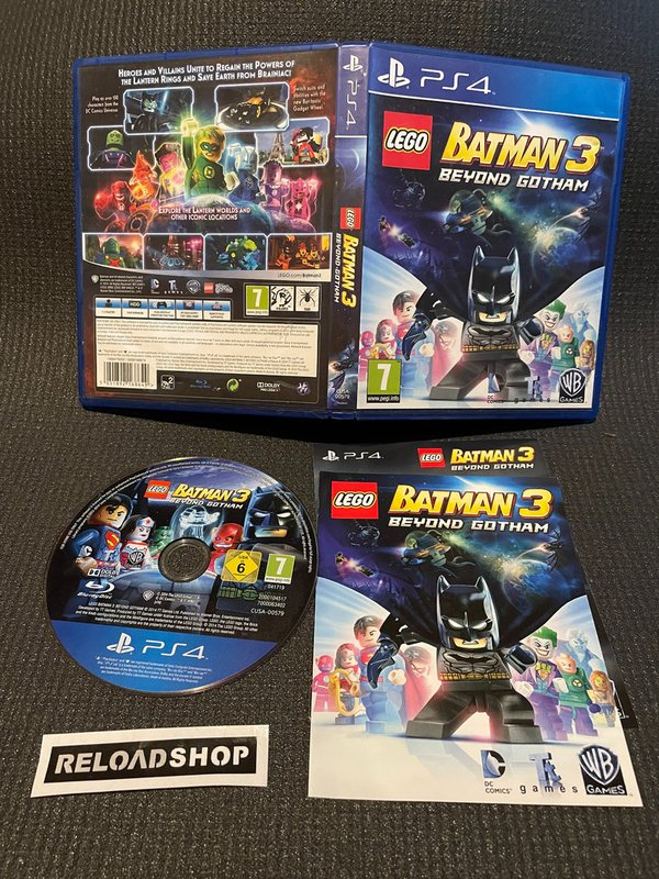 LEGO Batman 3 Beyond Gotham PS4 (käytetty) CIB