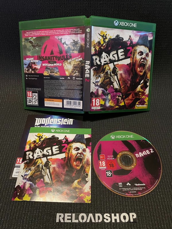Rage 2 Xbox One (käytetty)