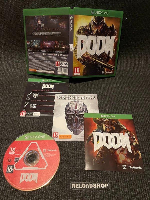 Doom Xbox One (käytetty) CIB