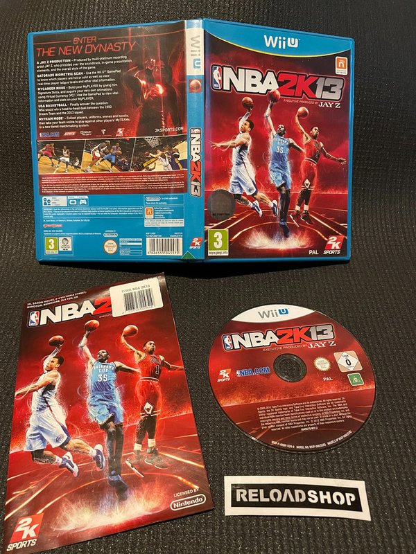 NBA 2K13 Wii U (käytetty)